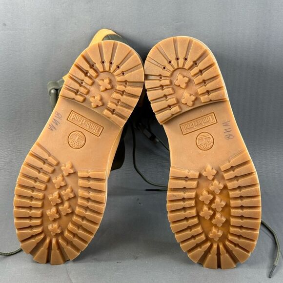 Timberland 6 Inch Premium Gaiter Boot Junior 'Wheat Green' youths size 4.5 - Picture 9 of 9
